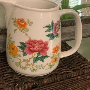 Ceramic Floral Tea Pitcher